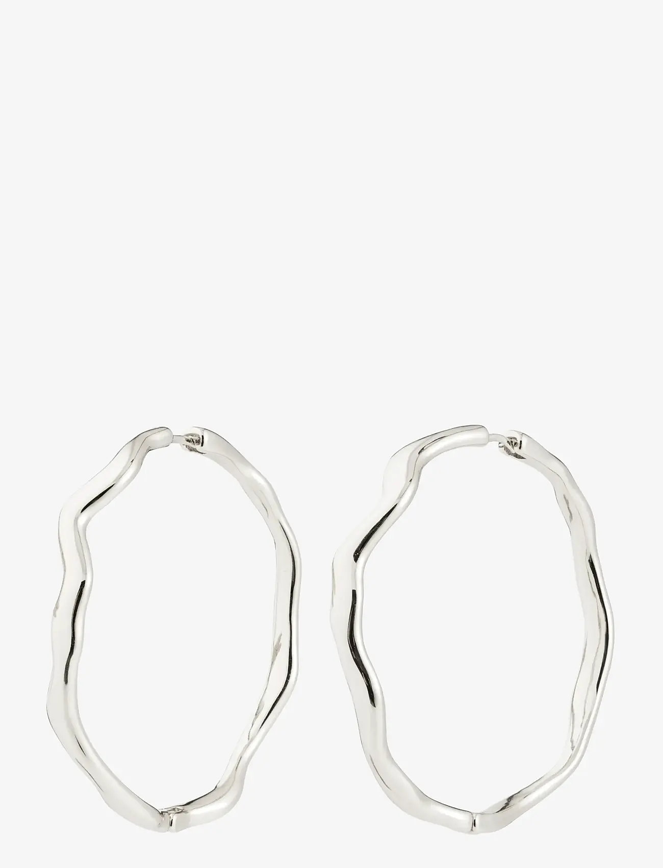 Pilgrim - LARKIN earrings silver-plated - hoops - silver plated - 1