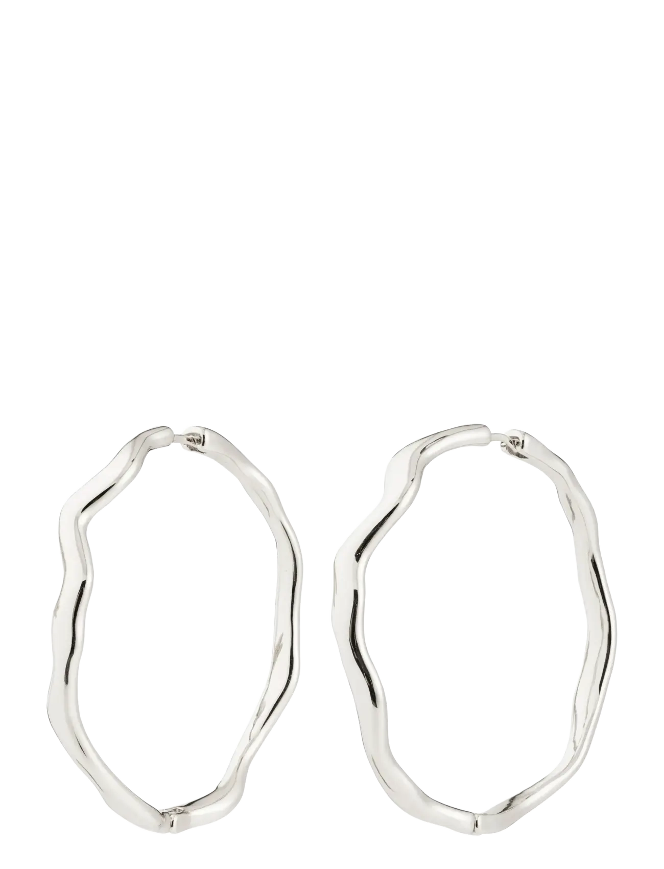 LARKIN earrings silver-plated - SILVER PLATED