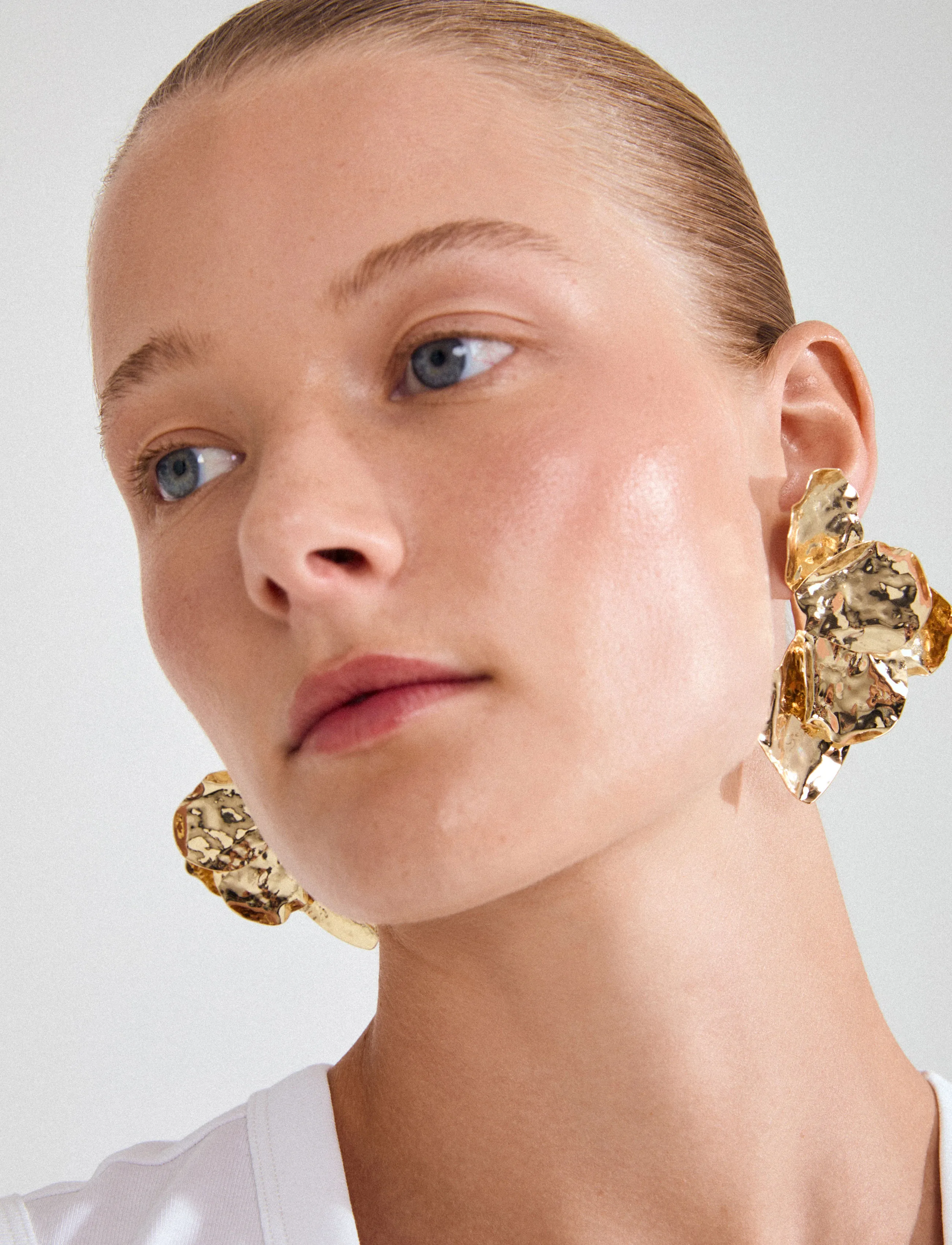 Pilgrim Virel Earrings Gold-Plated, One Size, Gold, Øreringe > Ørestikker, Dame
