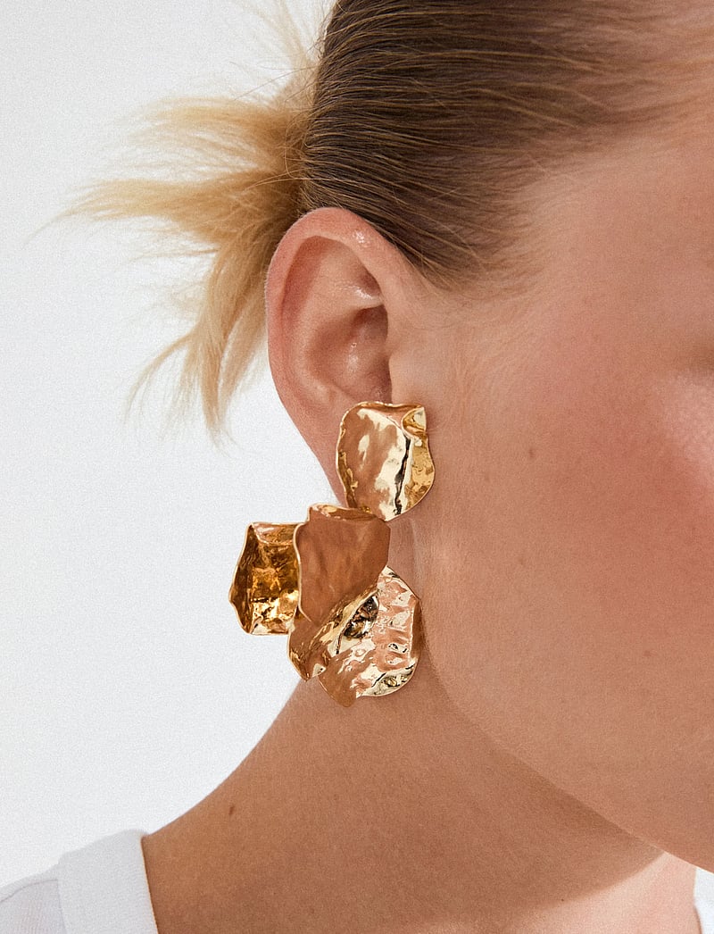 Pilgrim - VIREL earrings gold-plated - statement-ohrringe - gold plated - 2