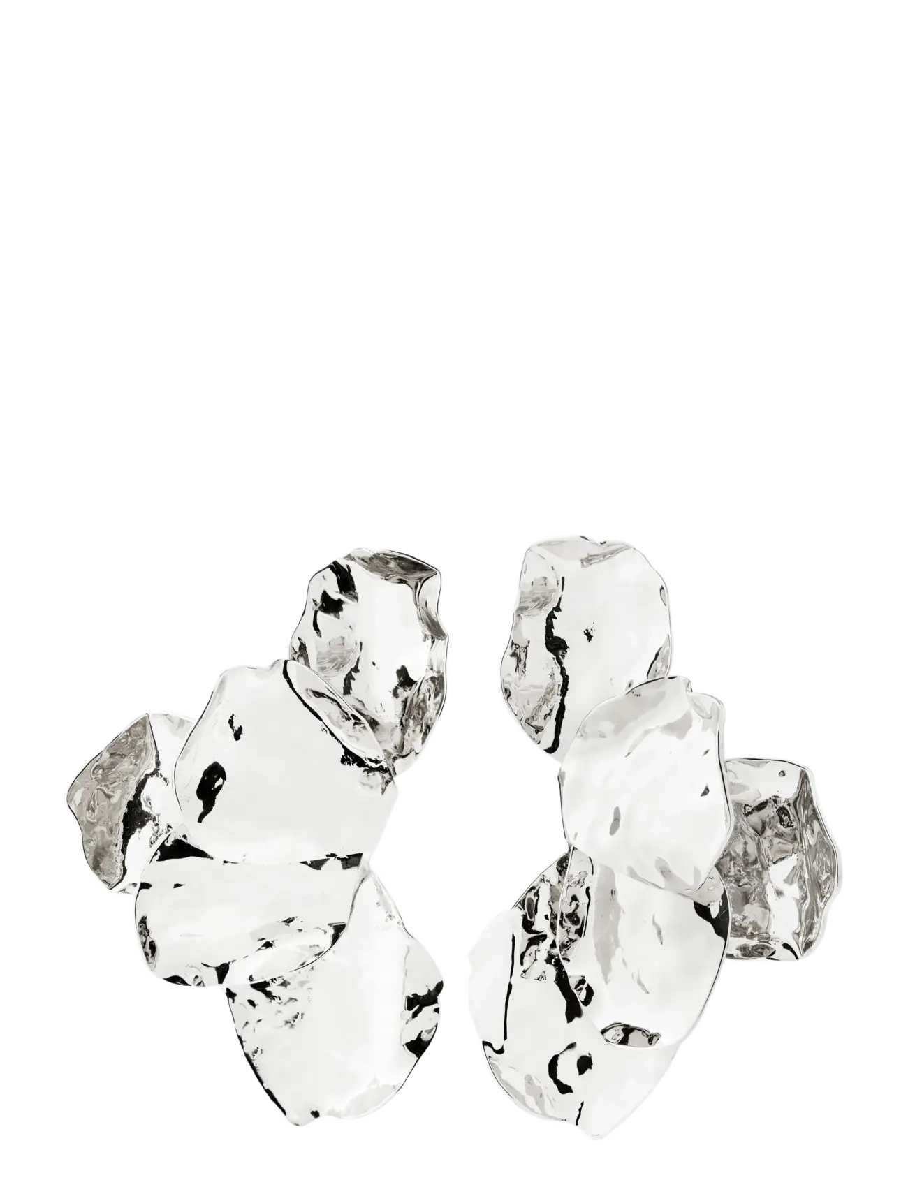 Pilgrim VIREL earrings silver-plated - Statement-Ohrringe - SILVER PLATED / silver