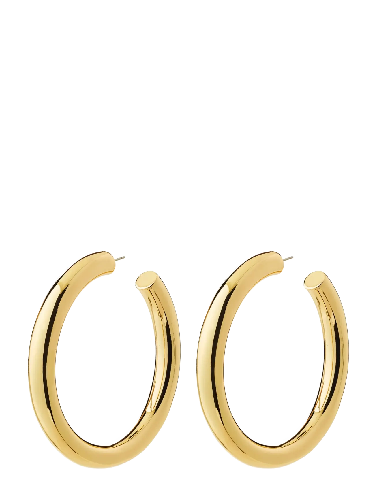 Pilgrim TOVIN hoop earrings gold-plated - Oorbellen - GOLD PLATED / gold