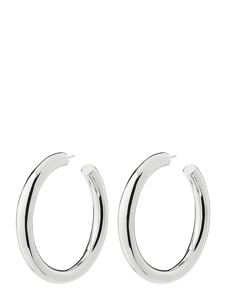 Pilgrim - TOVIN hoop earrings silver-plated - silver plated - 1