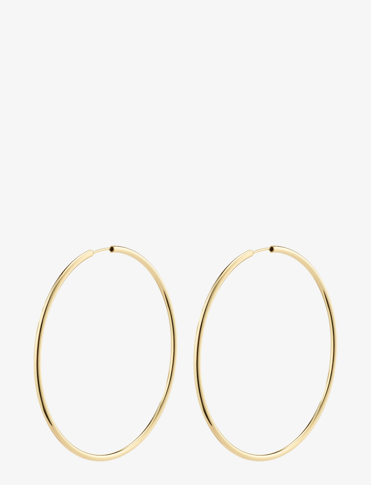 PILGRIM April Recycled Large Hoop Ohrringe Gold - One Size - Damen