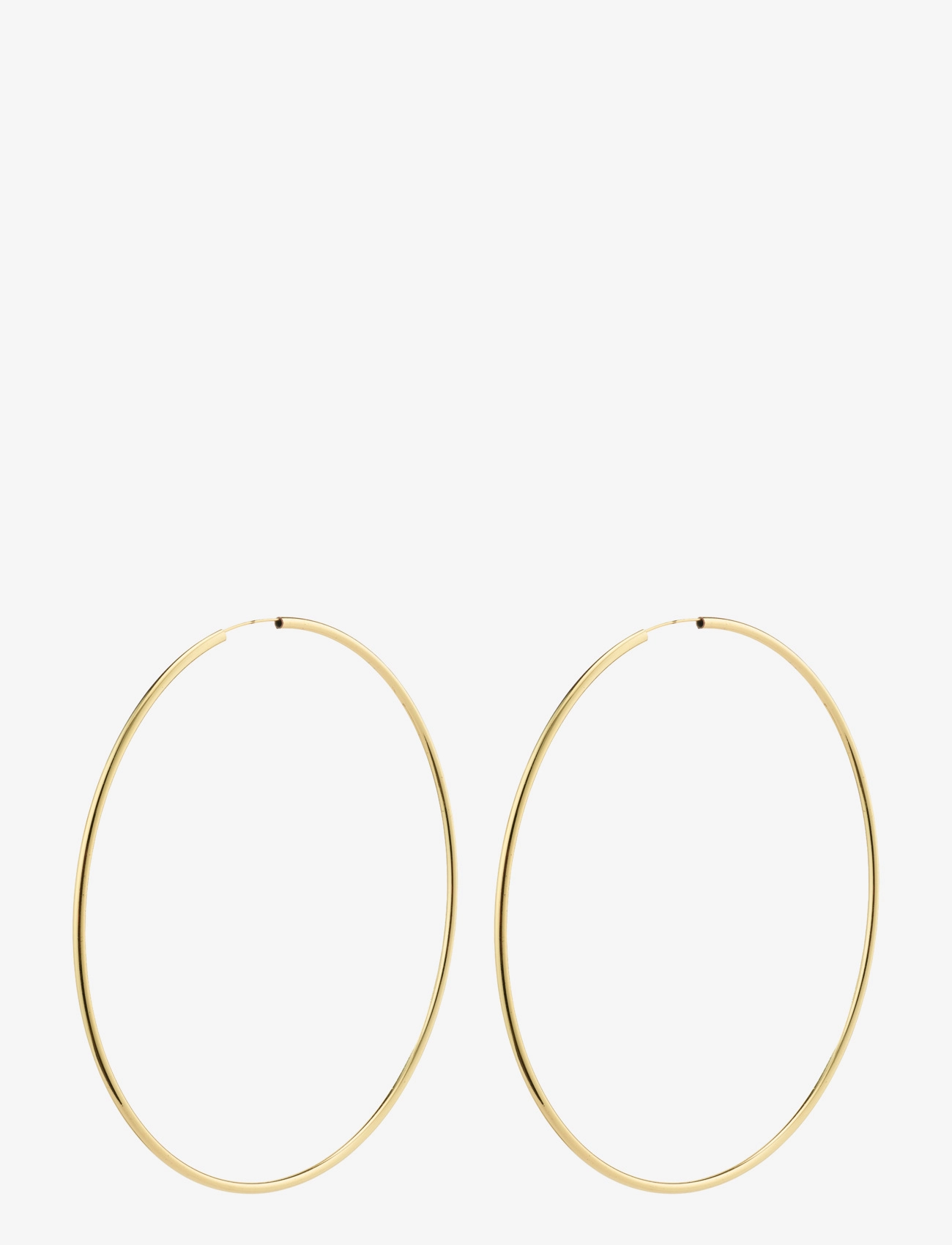 PILGRIM April Mega Hoop Ohrringe Gold-Plated Gold - One Size - Damen