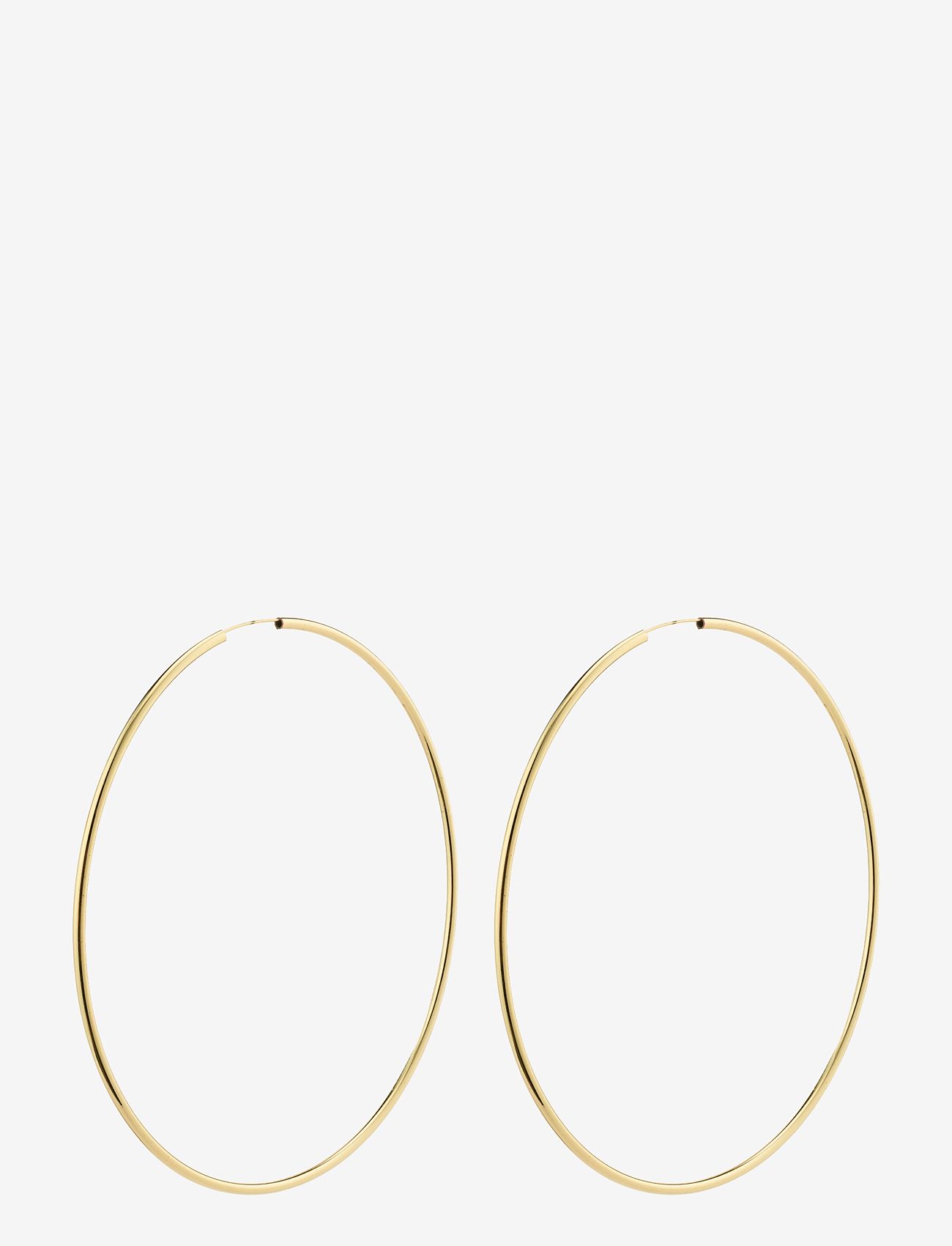 Pilgrim - APRIL mega hoop earrings gold-plated - kreolen - gold plated - 1