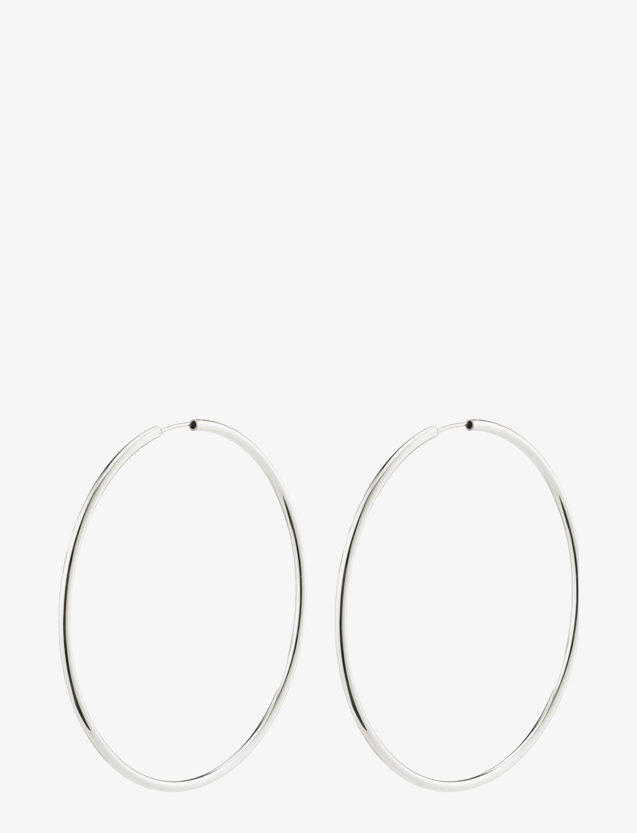 PILGRIM April Recycled Large Hoop Ohrringe Silber - One Size - Damen