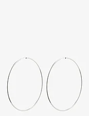 Pilgrim - APRIL recycled mega hoop earrings - kreolen - silver plated - 1
