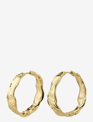 JULITA recycled hoop earrings - GOLD PLATED