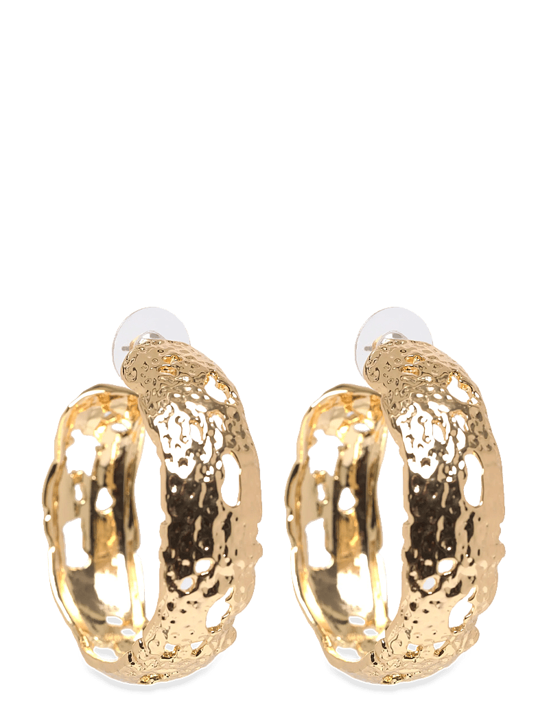 Pilgrim - ELENI earrings gold-plated - creoler & hoops - gold plated - 0