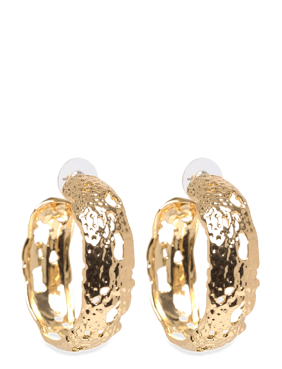 Pilgrim - ELENI earrings gold-plated - kreolen - gold plated - 0