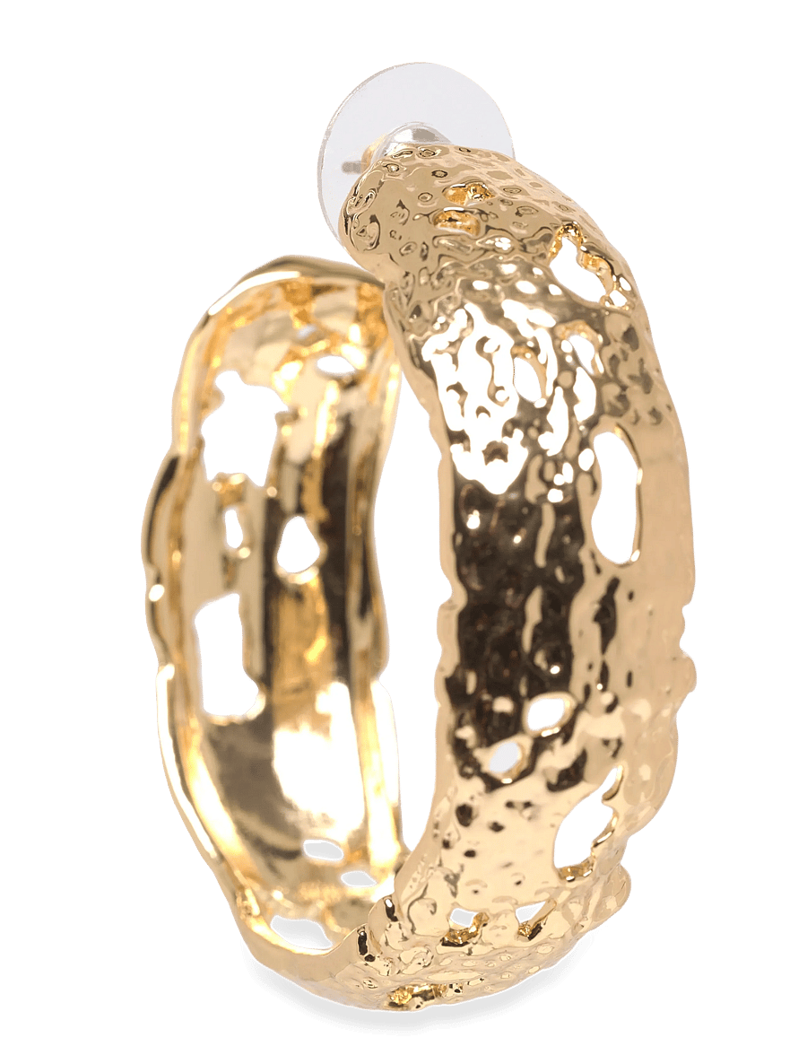 Pilgrim - ELENI earrings gold-plated - kreolen - gold plated - 1