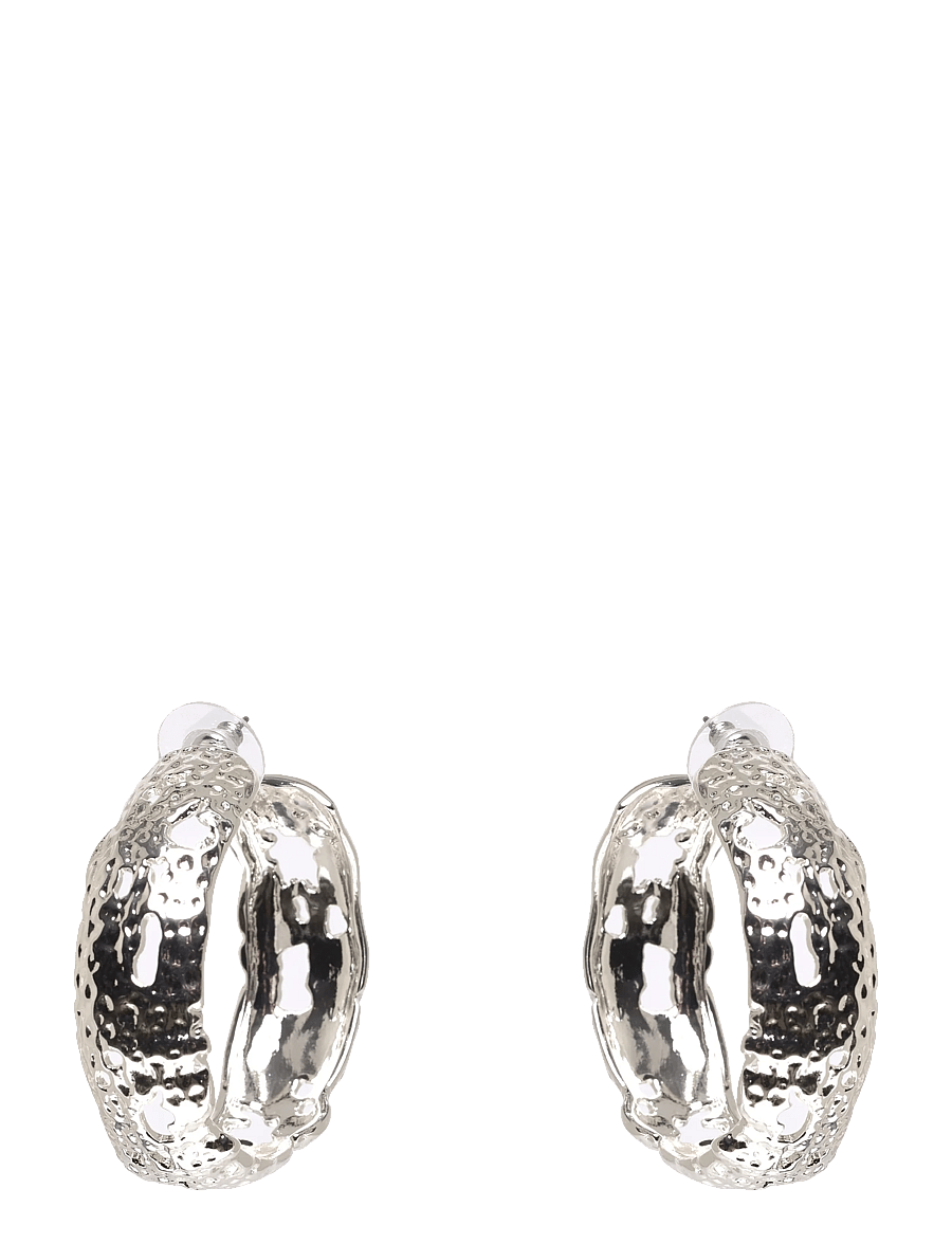 Pilgrim - ELENI earrings silver-plated - korvarenkaat - silver plated - 0