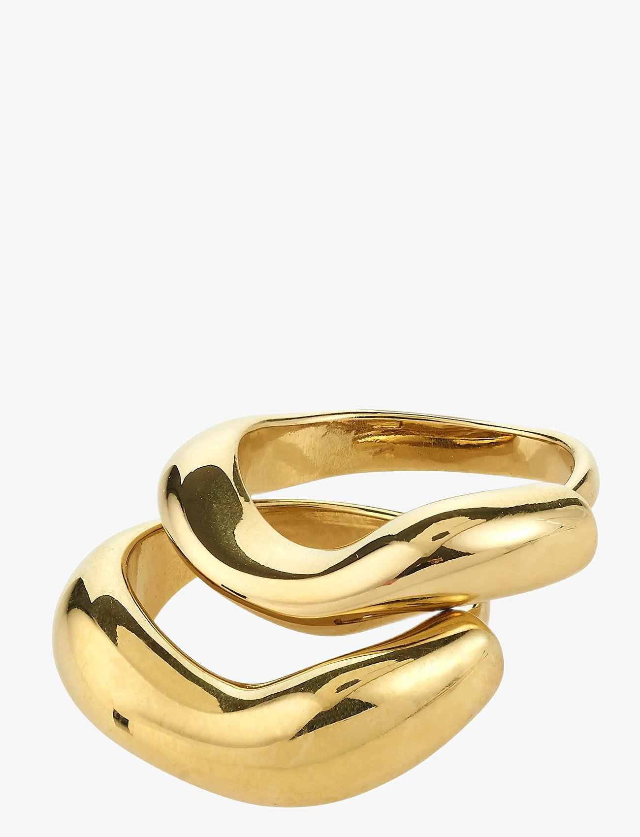 Pilgrim - CALLAWAY rings 2-in-1 set, gold-plated - konfirmationstøj - gold plated - 1