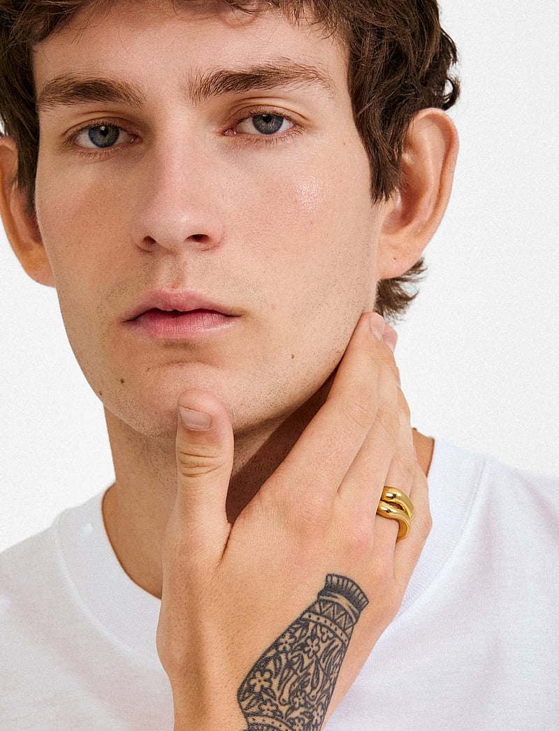 Pilgrim - CALLAWAY rings 2-in-1 set, gold-plated - konfirmationstøj - gold plated - 0