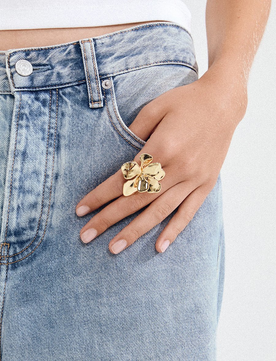 Pilgrim - LUNITH ring gold-plated - confirmation - gold plated - 3