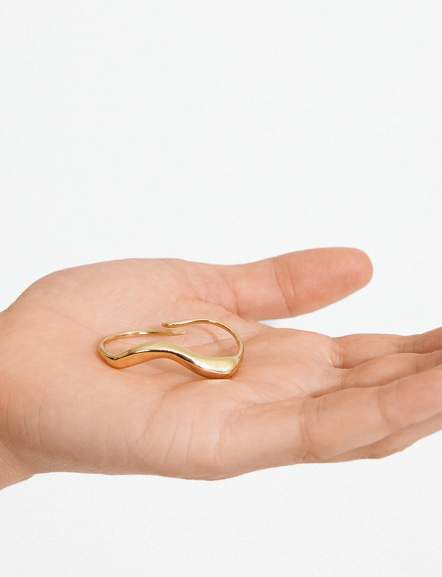 Pilgrim - EVON double ring gold-plated - konfirmation - gold plated - 3