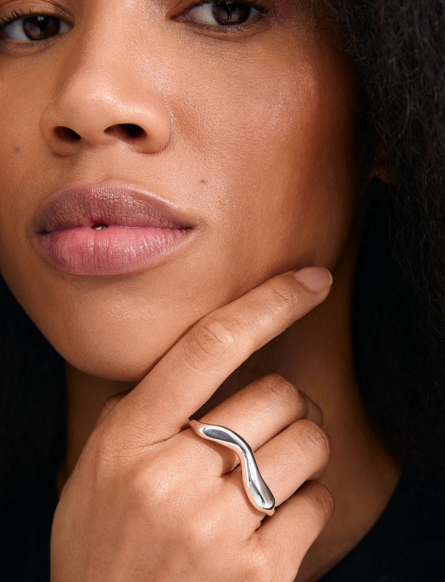 Pilgrim - EVON double ring silver-plated - konfirmatsioon - silver plated - 2