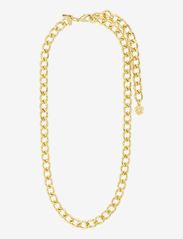 Pilgrim - CHARM recycled curb necklace - chain necklaces - gold plated - 1