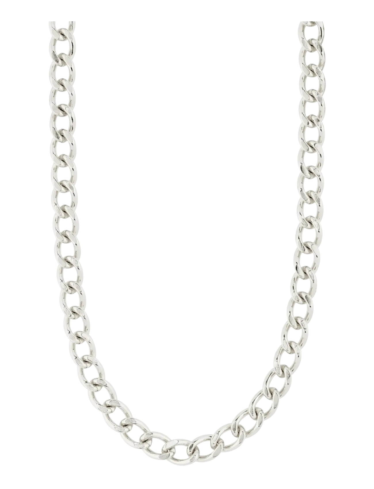 PILGRIM Charm Curb Kette Silber-Plated Silber - One Size - Damen