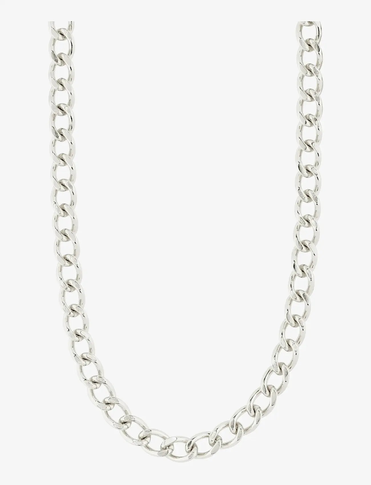 Pilgrim - CHARM curb necklace silver-plated - colliers chaîne - silver plated - 1