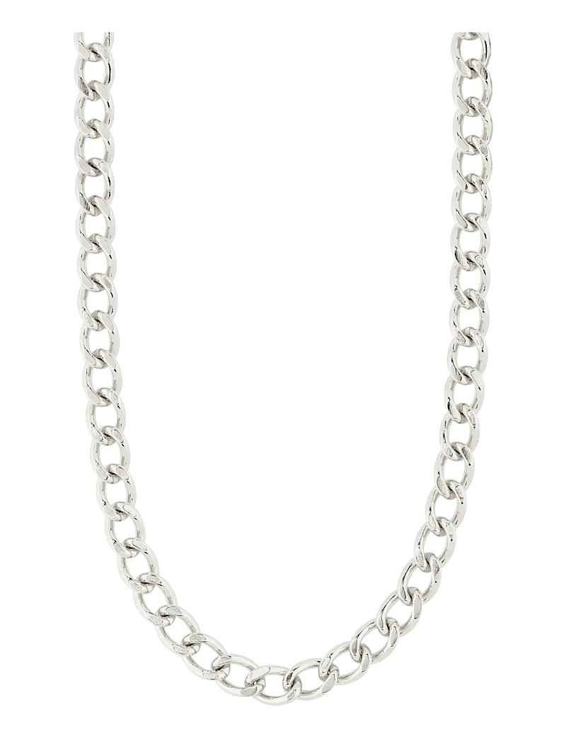 Pilgrim - CHARM curb necklace silver-plated - kaelaketid - silver plated - 1