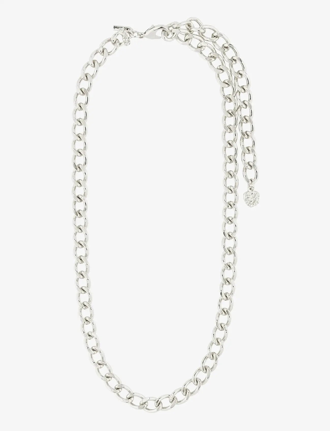 Pilgrim - CHARM curb necklace silver-plated - colliers chaîne - silver plated - 2