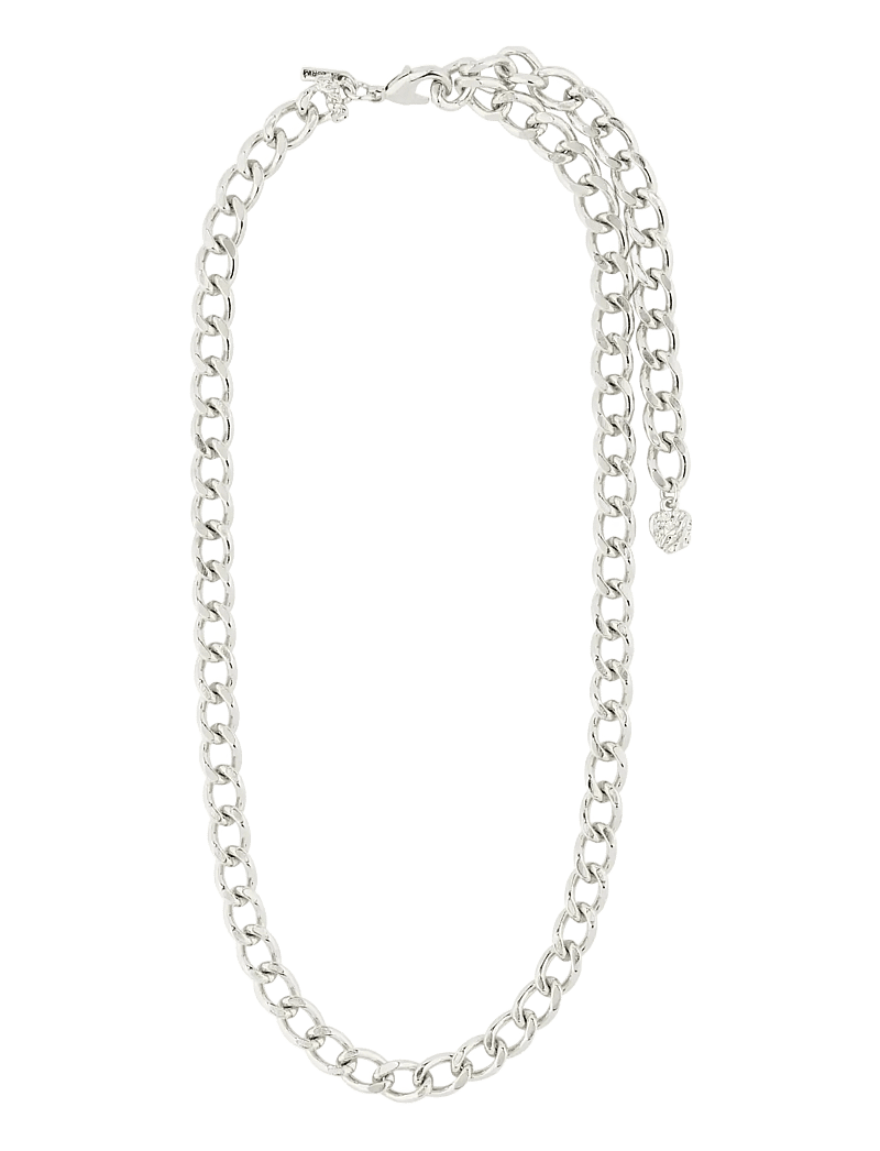 Pilgrim - CHARM curb necklace silver-plated - kaelaketid - silver plated - 2