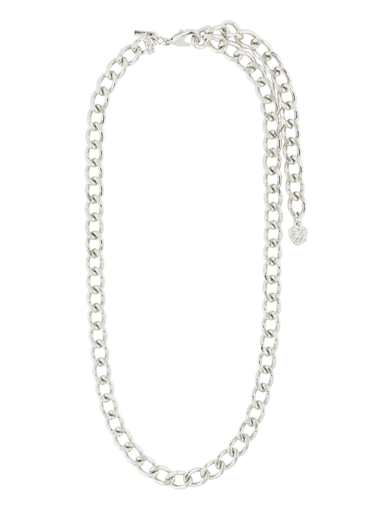 Pilgrim - CHARM curb necklace silver-plated - lenkekjeder - silver plated - 2