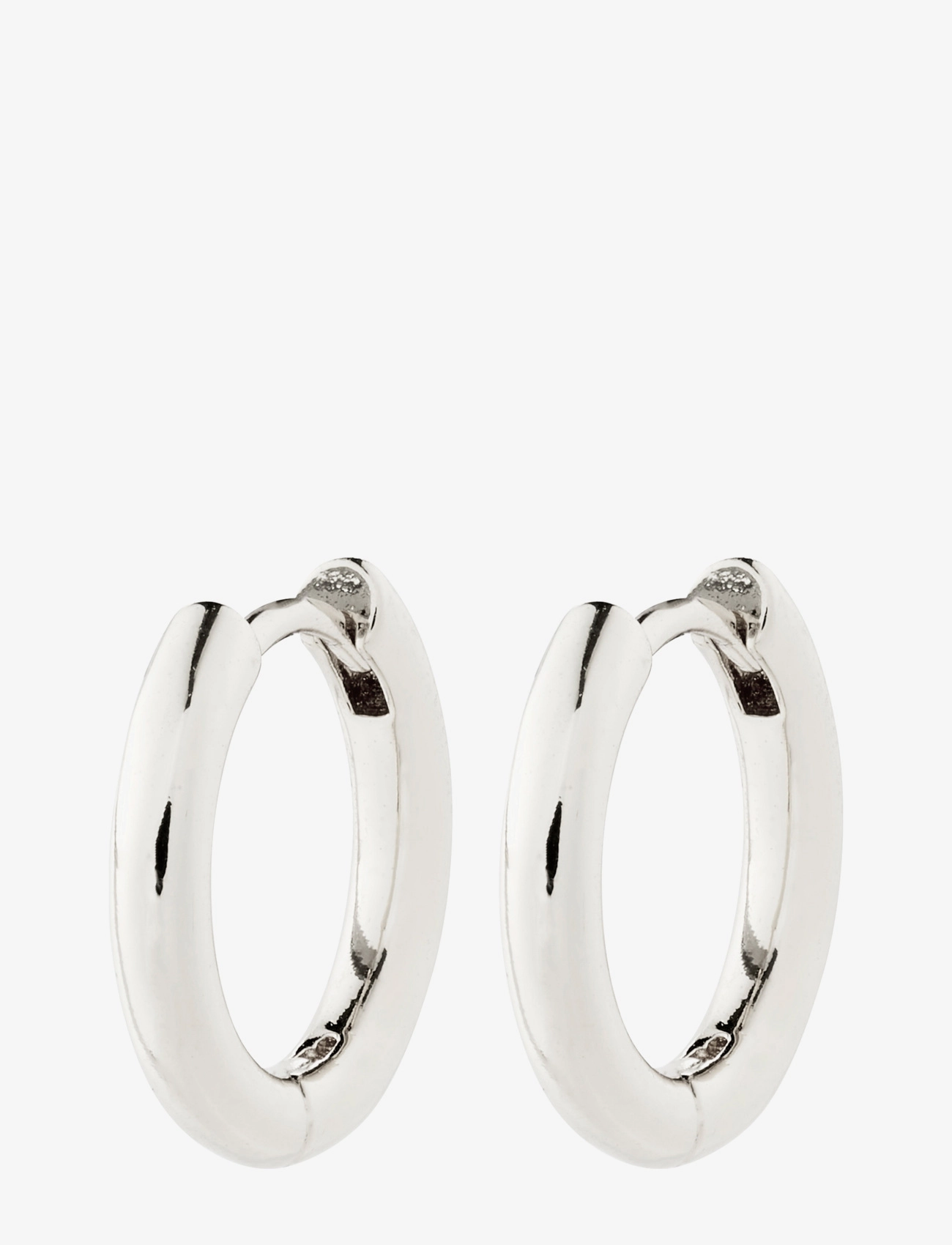Pilgrim - CHARM small hoop earrings silver-plated - silver plated - 1