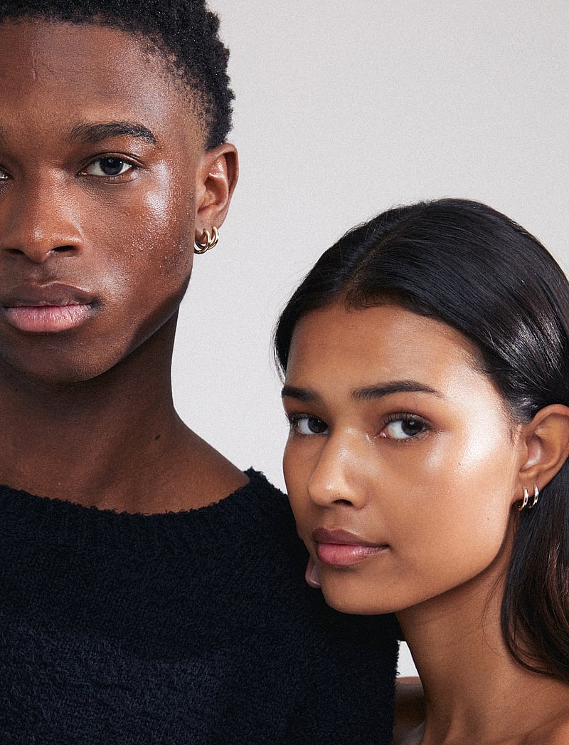 Pilgrim - CHARM small hoop earrings silver-plated - hoops kõrvarõngad - silver plated - 2