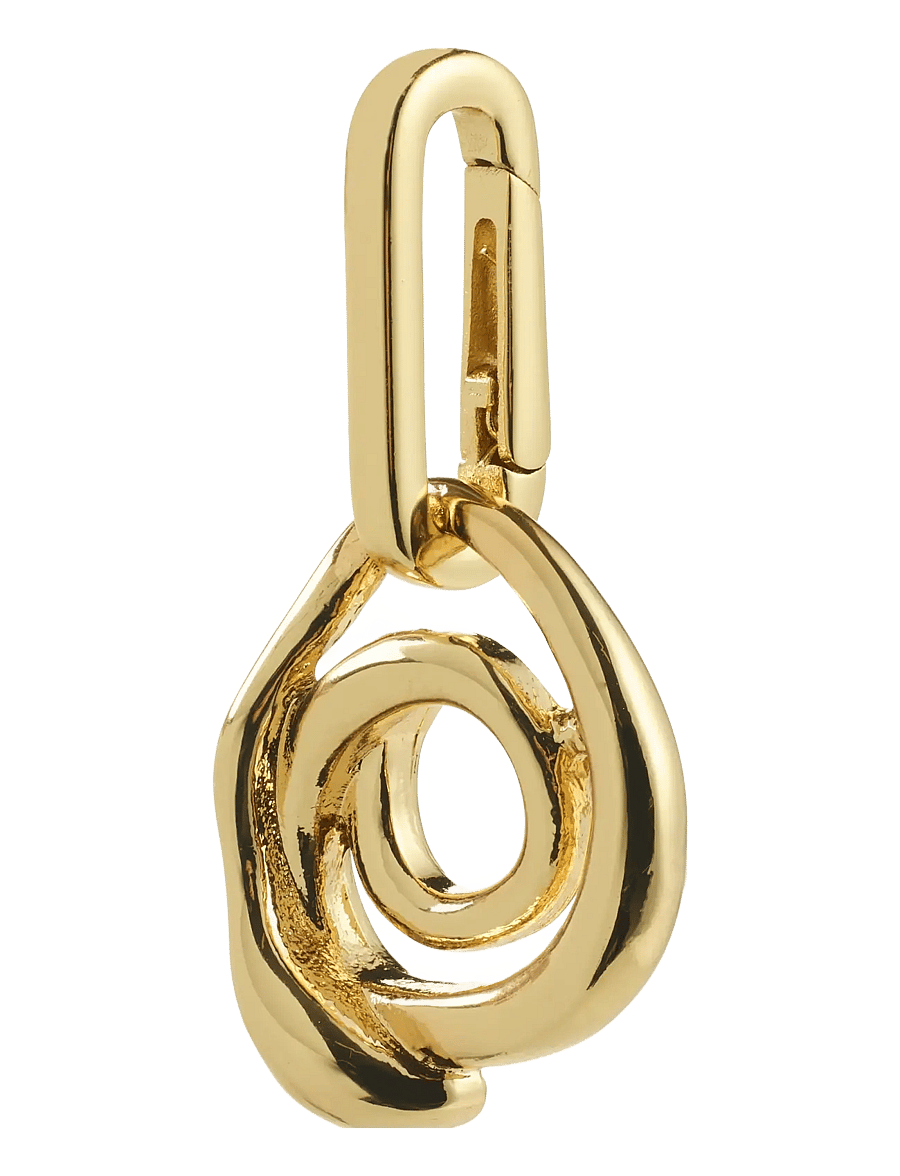 Pilgrim - CHARM curl pendant - konfirmation - gold plated - 1