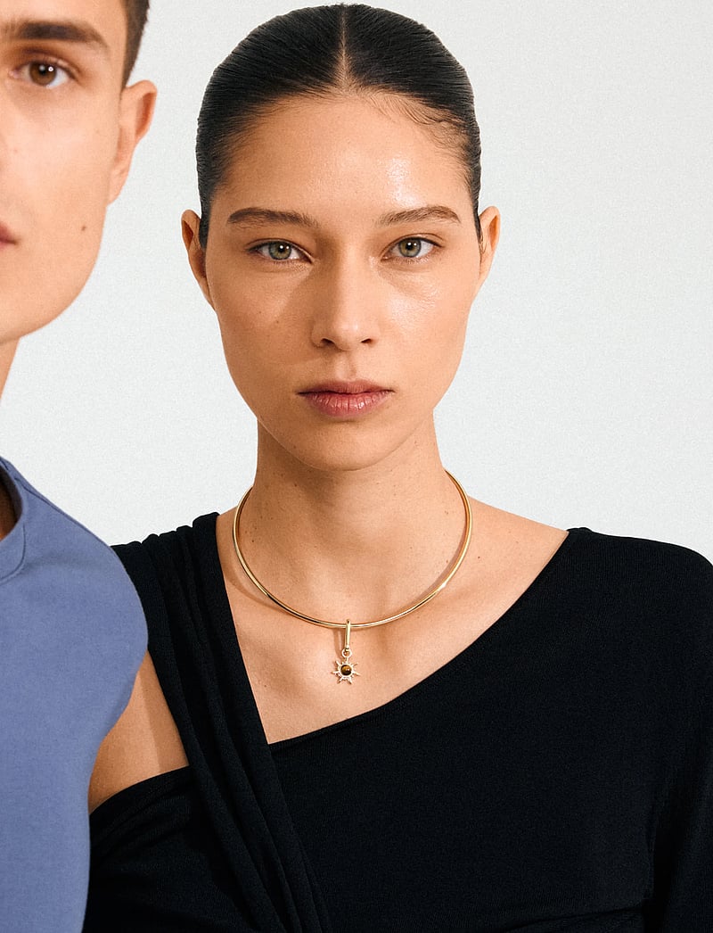 Pilgrim - CHARM bright pendant - konfirmation - gold plated - 2