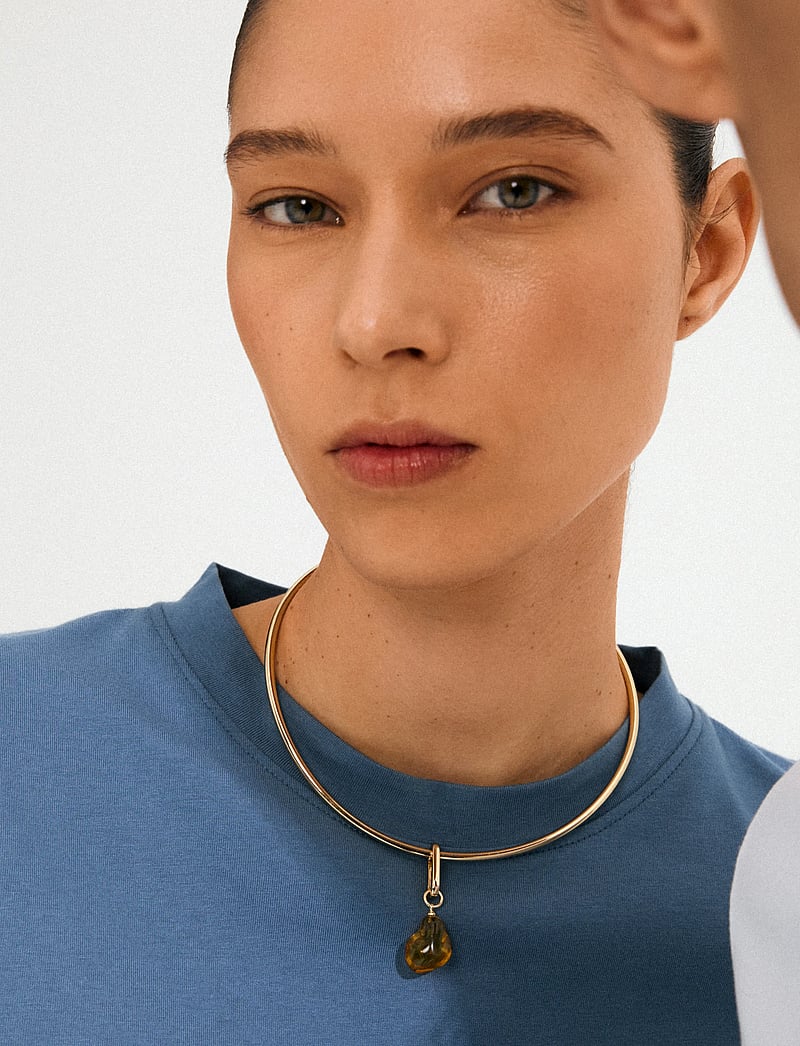 Pilgrim - CHARM mold pendant - konfirmationstøj - gold plated - 2