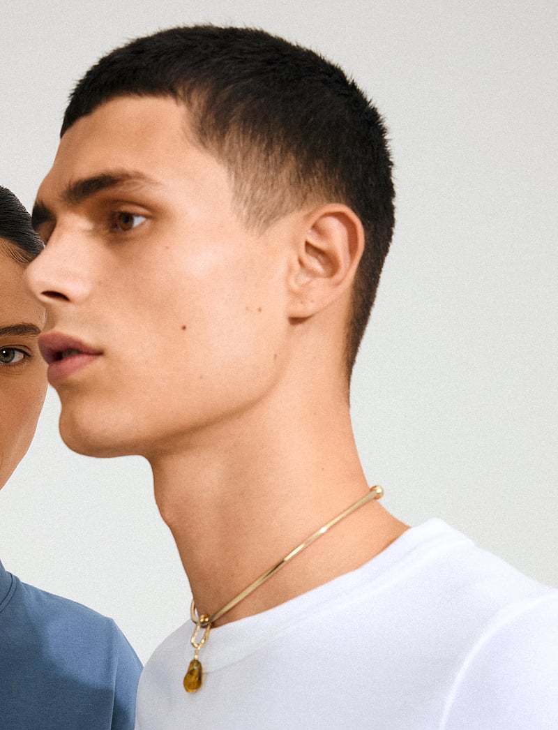 Pilgrim - CHARM mold pendant - konfirmationstøj - gold plated - 3