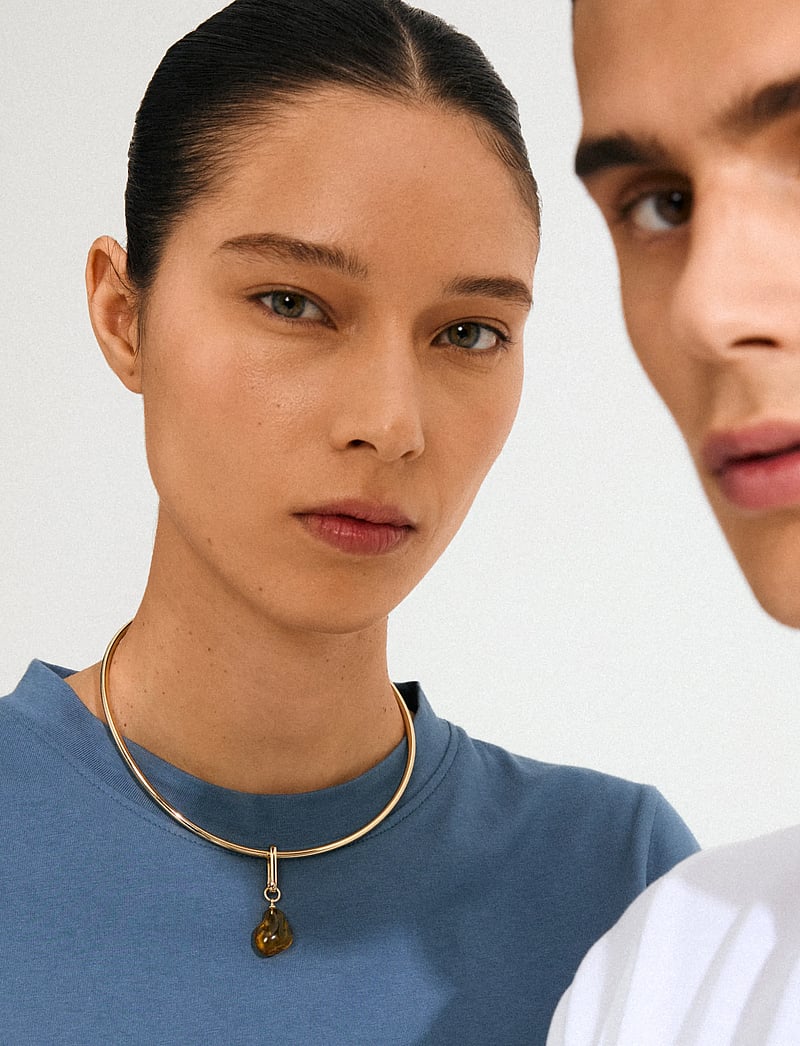 Pilgrim - CHARM mold pendant - konfirmationstøj - gold plated - 4