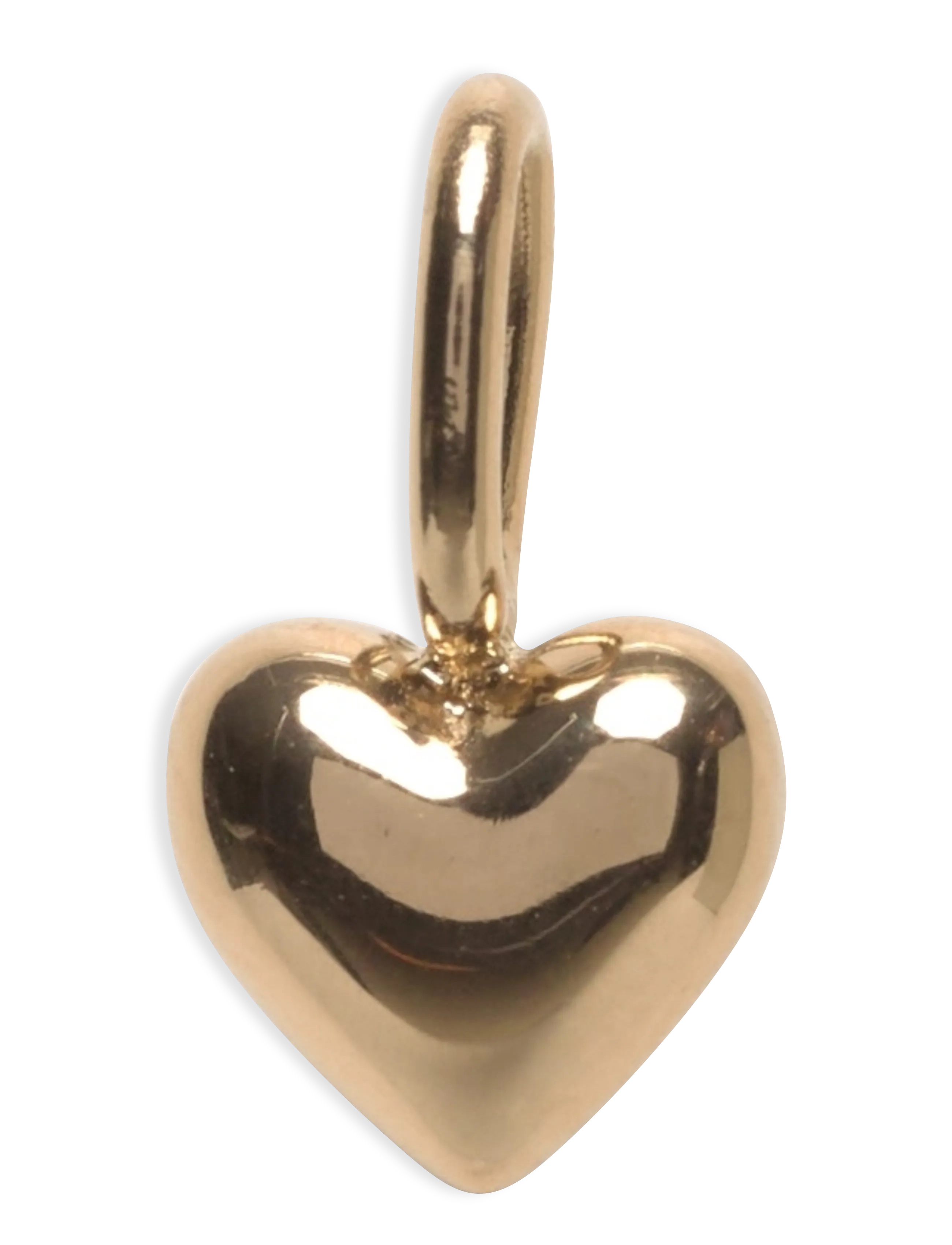 Pilgrim Charm Mini Heart Pendant Gold-Plated, One Size, Jewellery, Gold - Pendants, Frauen