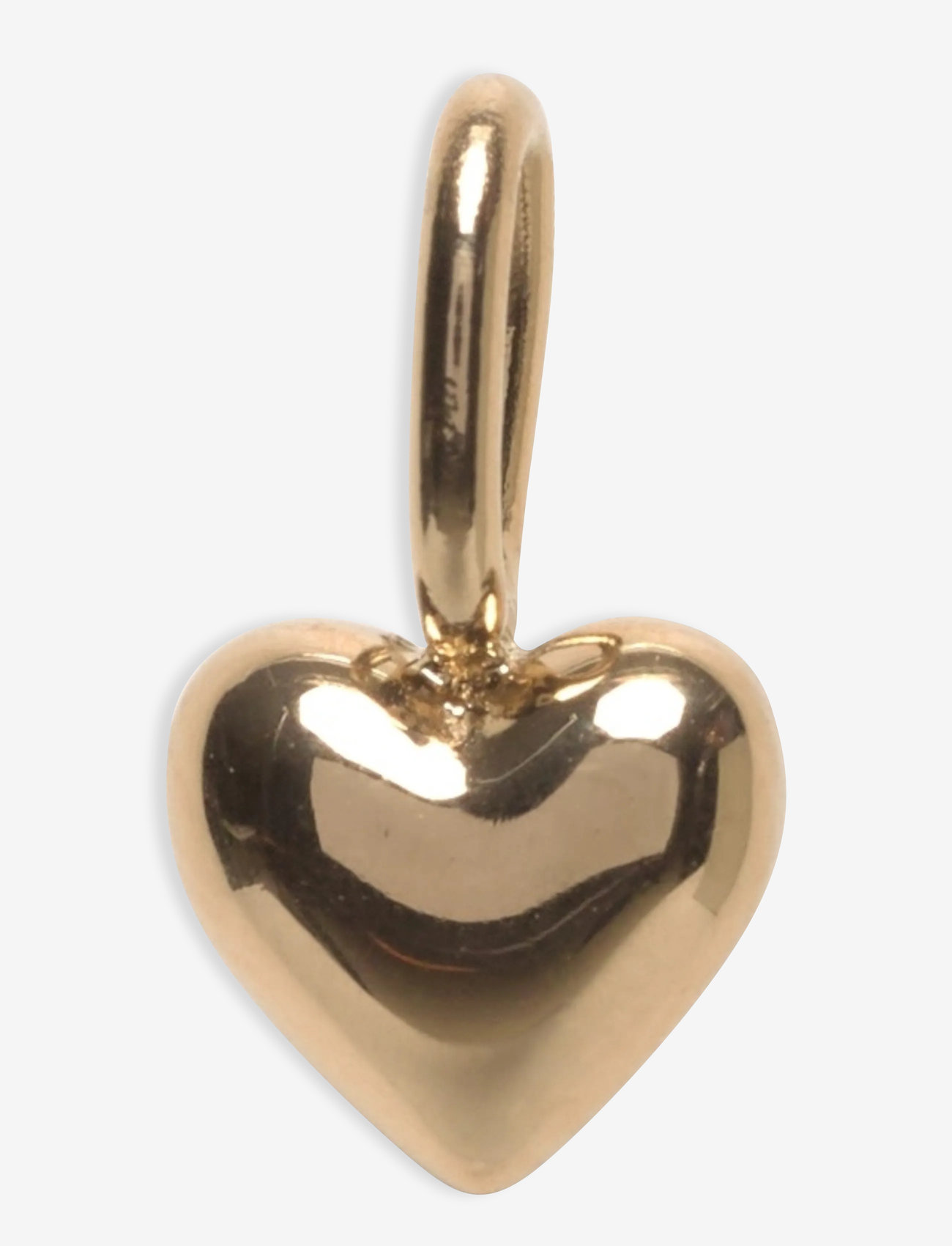 Pilgrim - CHARM mini heart pendant gold-plated - anhänger - gold plated - 0