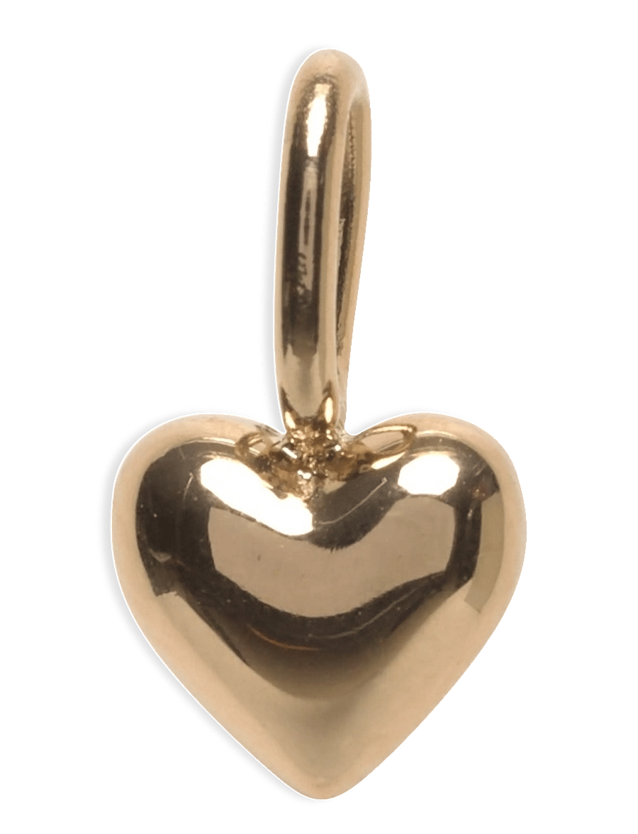 Pilgrim - CHARM mini heart pendant gold-plated - konfirmation - gold plated - 0