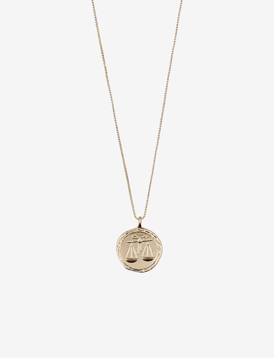 Pilgrim - Libra Zodiac Sign - gold plated - 1