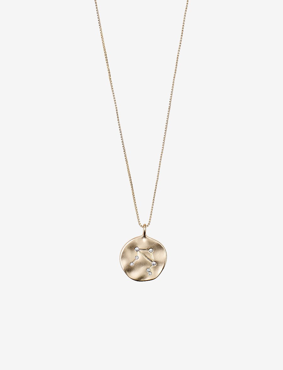 Pilgrim - Libra Zodiac Sign - gold plated - 2