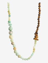 Pilgrim - SOULMATES necklace mint/gold-plated - pearl necklaces - gold plated - 0