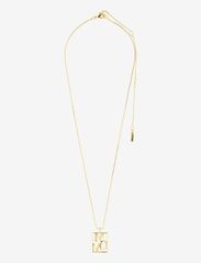 Pilgrim - LOVE TAG recycled MOM necklace - festtøj til outletpriser - gold plated - 1