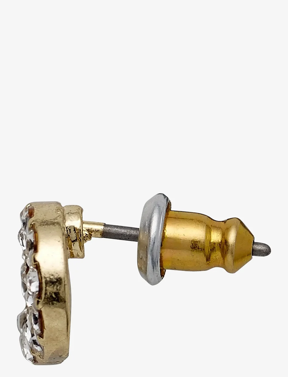 Pilgrim - VICTORIA crystal earrings - studs örhängen - crystal gold - 3