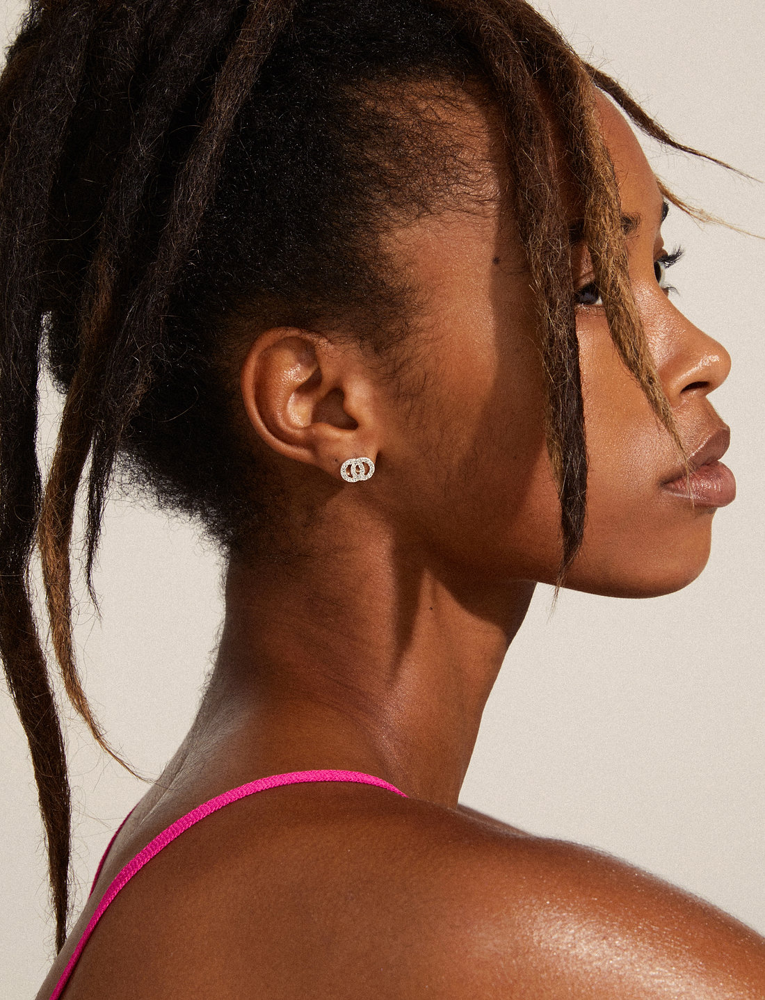 Pilgrim Victoria Recycled Crystal Earrings jewellery shop at Booztlet