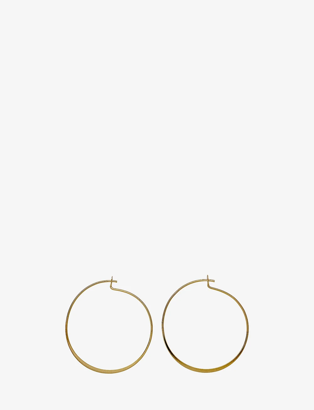 Pilgrim - TILLY large hoop earrings - hoops - gold plated - 0