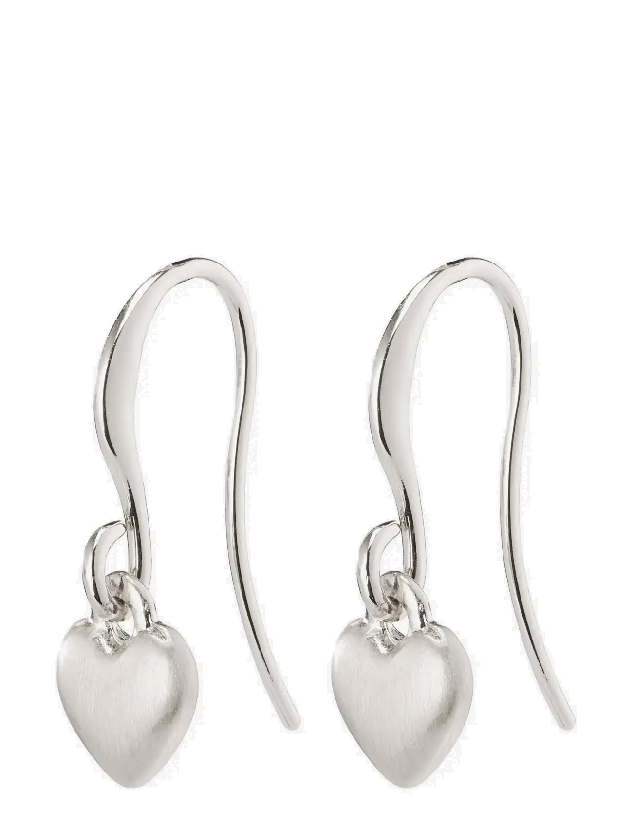 Pilgrim SOPHIA heart pendant earrings - Echtschmuck - SILVER PLATED / silver