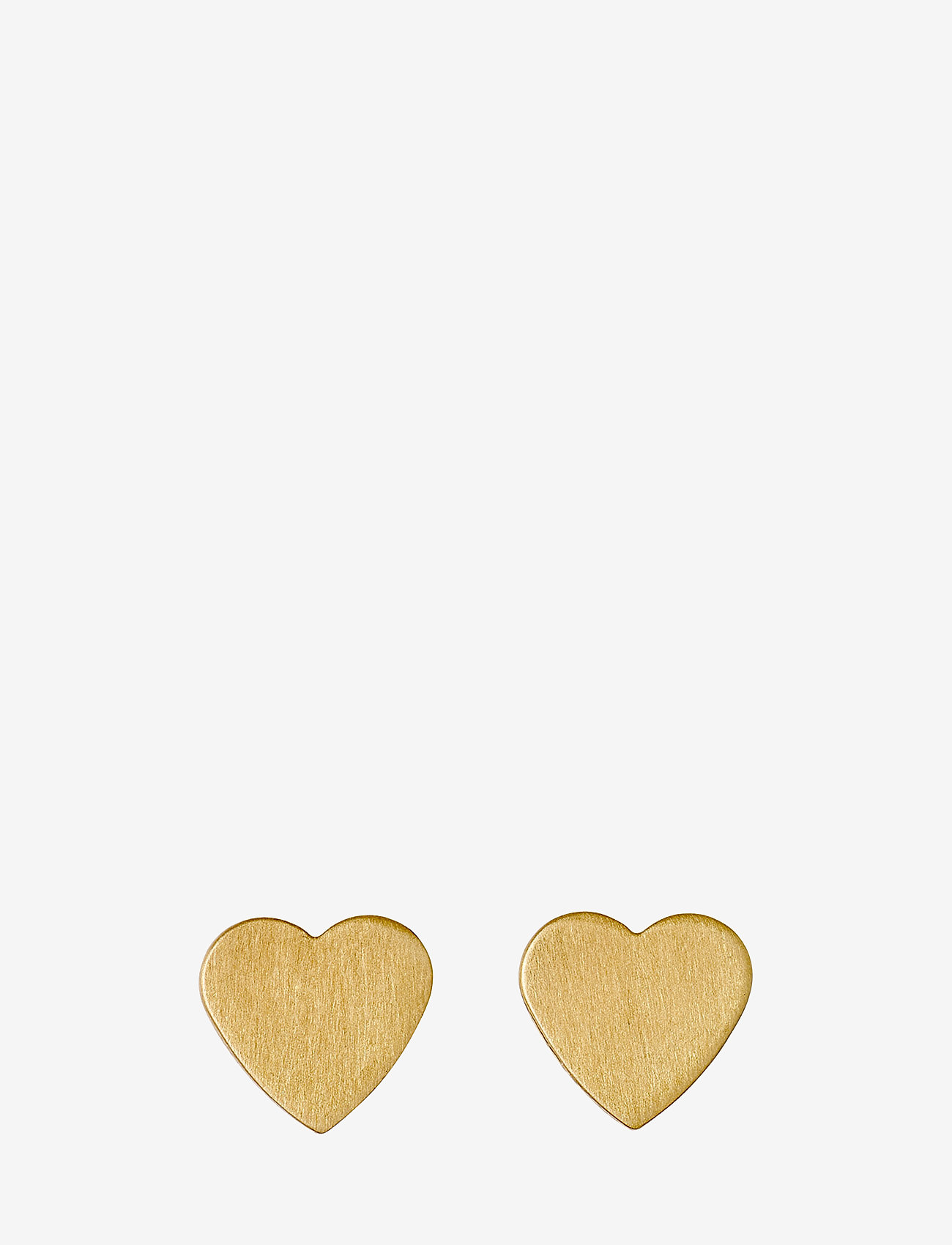 Pilgrim VIVI heart earrings gold-plated - Örhängen - GOLD / gold