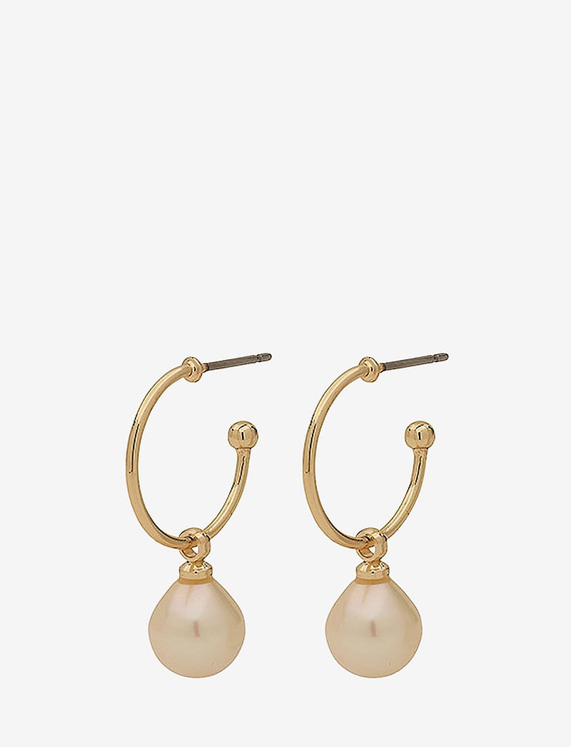 Pilgrim - EILA pearl earrings - pärlitega kõrvarõngad - gold - 1