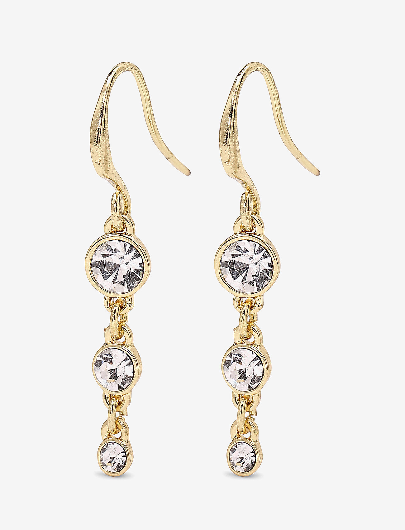 Pilgrim - Lucia - pendant earrings - gold plated - 0